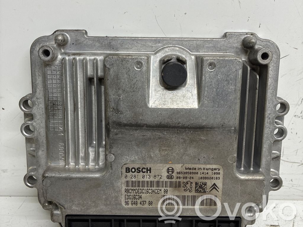 Peugeot 207 Calculateur moteur ECU 