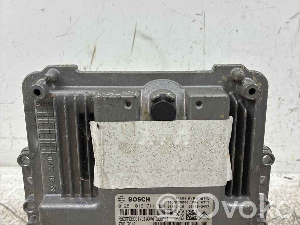 Peugeot 206+ Calculateur moteur ECU
