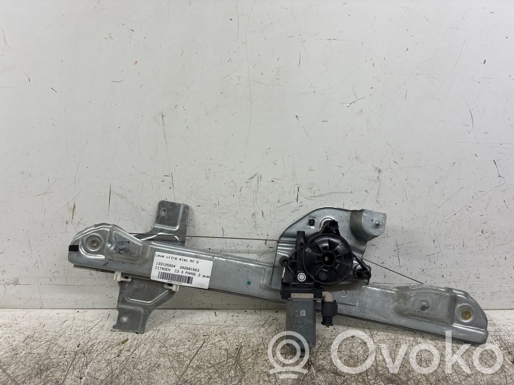 Citroen C3 Mécanisme de lève-vitre avec moteur 