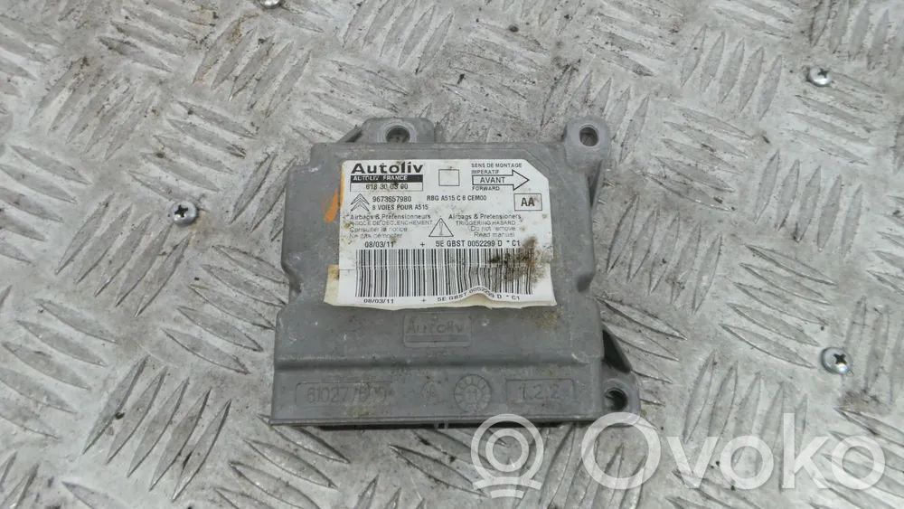 Citroen C3 Module de contrôle airbag 