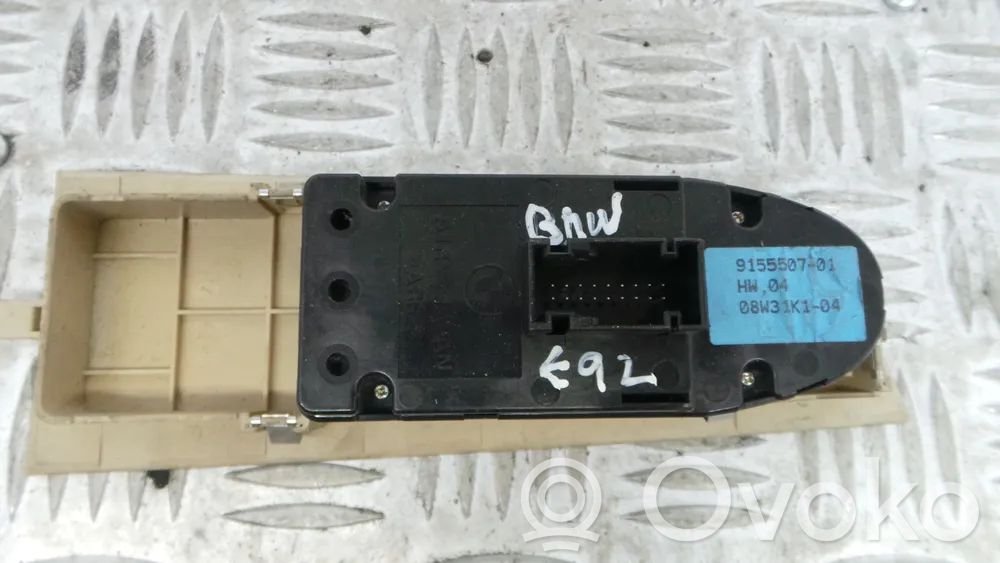 BMW M3 e92 Ramka przycisków otwierania szyby drzwi przednich 
