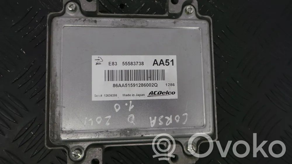 Opel Corsa D Engine control unit/module ECU 