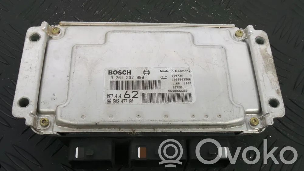 Mazda 2 Unité de commande, module ECU de moteur 