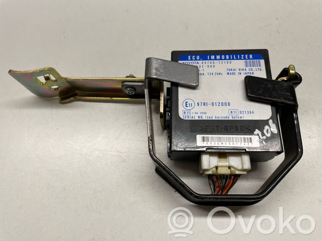 Toyota Corolla Verso E121 Immobilizer control unit/module 