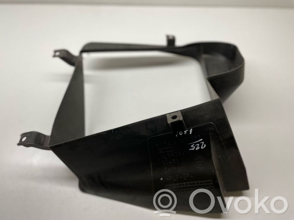 BMW X5 E70 Conducto/guía del intercooler 