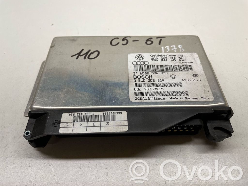 Audi A6 S6 C5 4B Gearbox control unit/module 