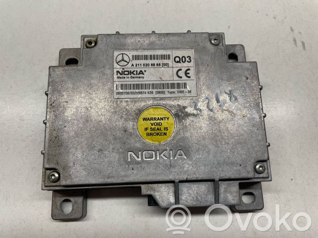 Mercedes-Benz E W211 Phone control unit/module 