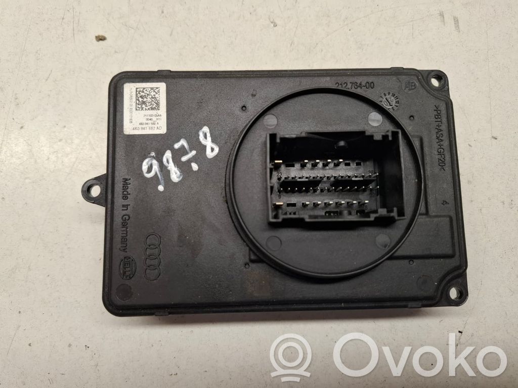 Audi A6 S6 C8 4K Headlight ballast module Xenon 