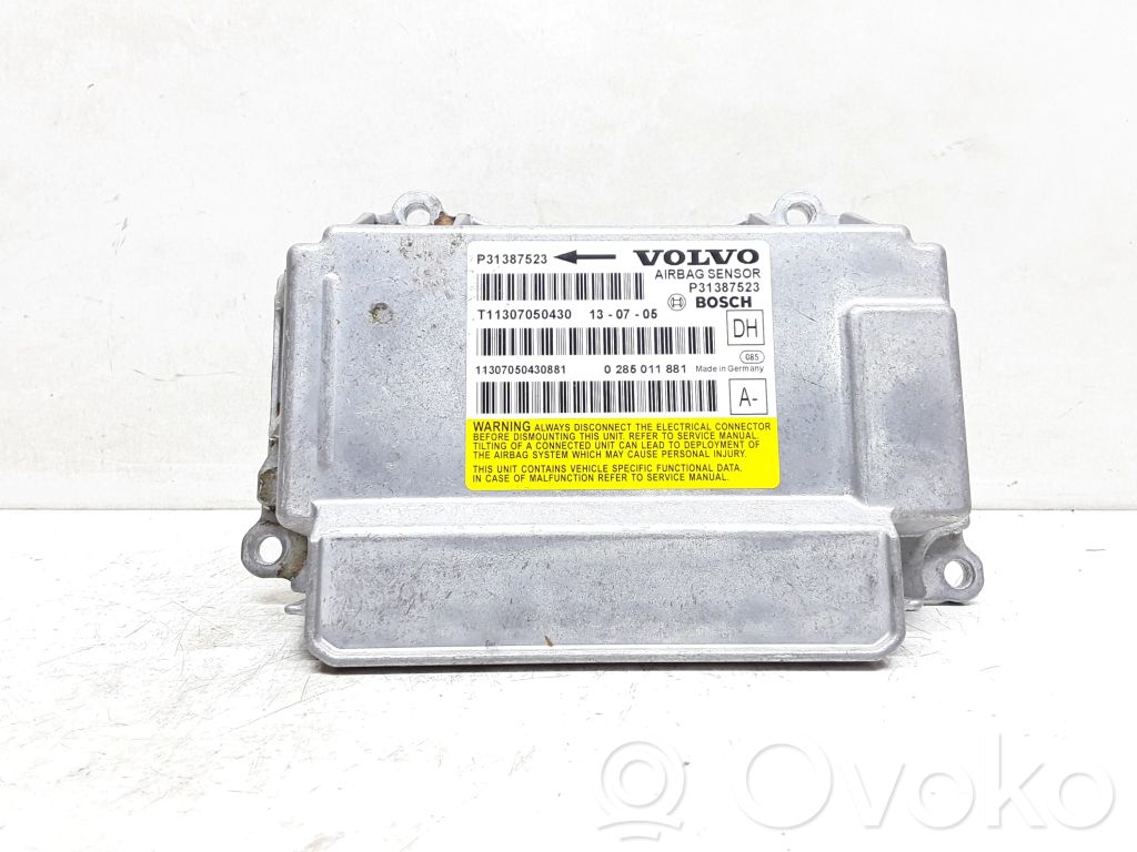 Volvo S60 Airbag control unit/module 