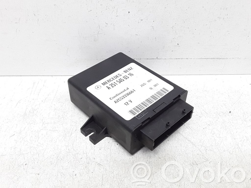 Mercedes-Benz R W251 Module de commande suspension 