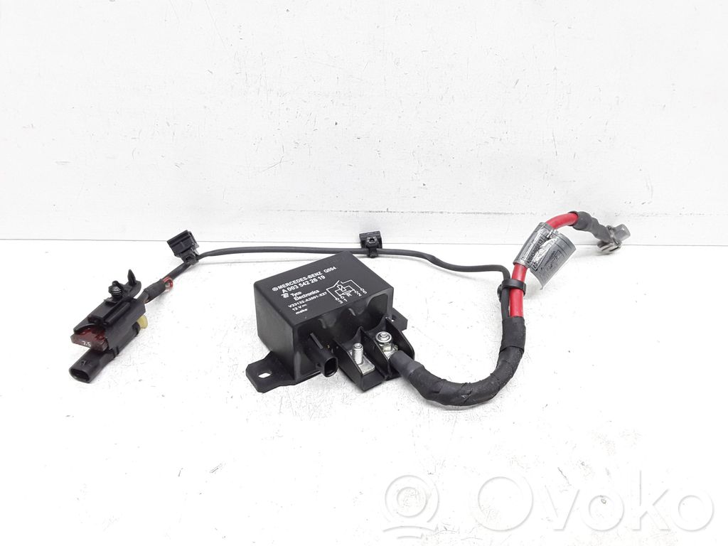 Mercedes-Benz E C207 W207 Relé de control de corriente 
