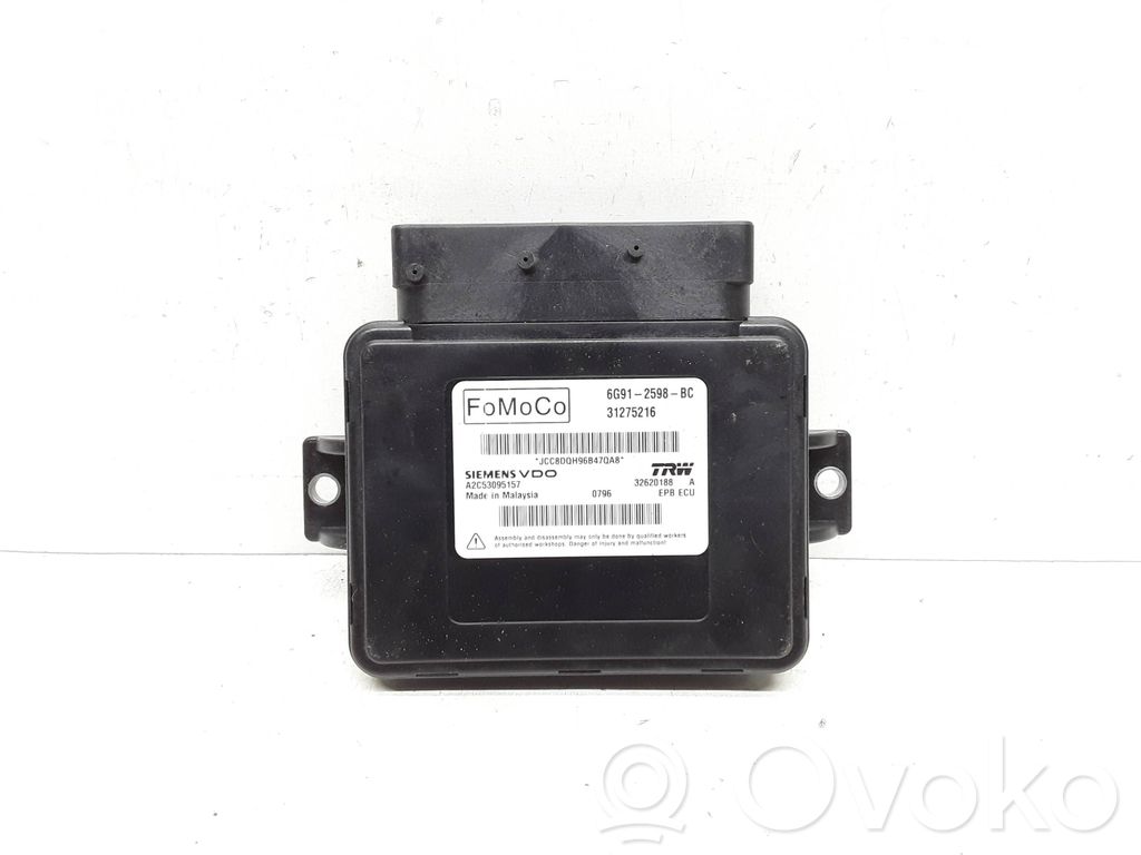 Volvo V70 Modul de control frână de mână 