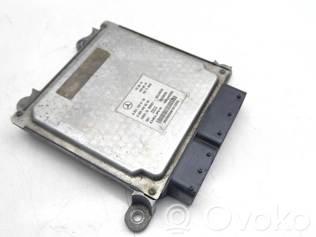 Mercedes-Benz E W212 Engine control unit/module 