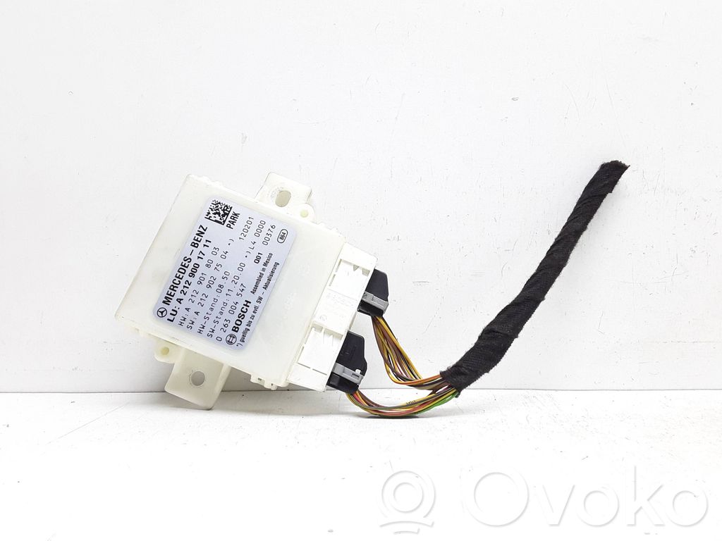 Mercedes-Benz E W212 Unitate/modul de comandă parcare PDC 