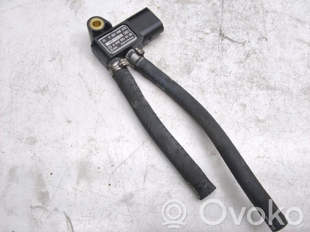 Abgasdrucksensor Differenzdrucksensor   A6429050100,0281006279