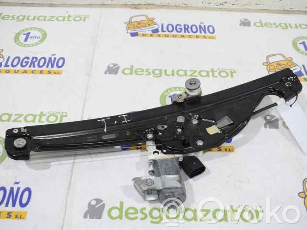 Regulador de puerta trasera con motor   51357075673,51357184745