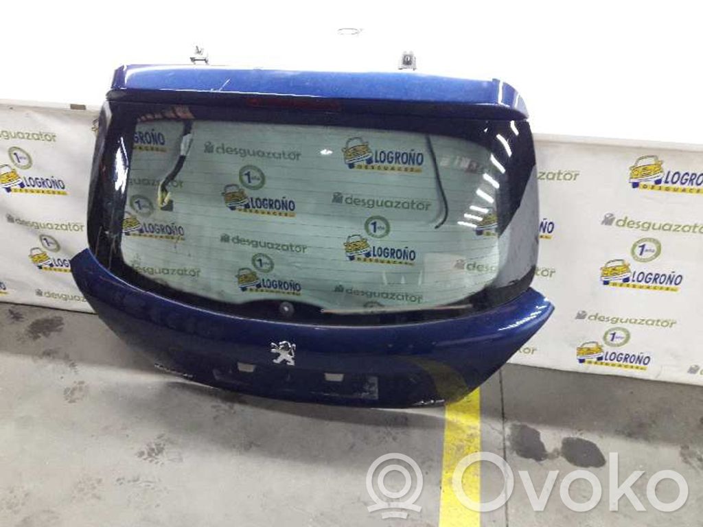 Peugeot 207 Puerta del maletero/compartimento de carga 
