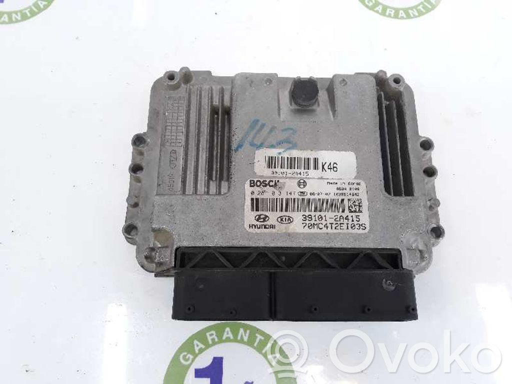 Hyundai Accent Engine control unit/module 