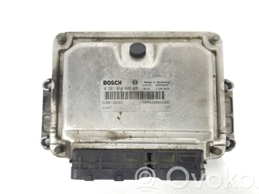 Renault Megane I Engine control unit/module 