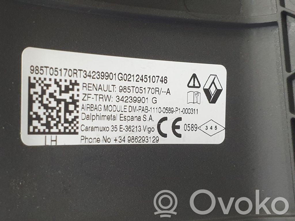 Dacia Duster Juego de airbag con panel 