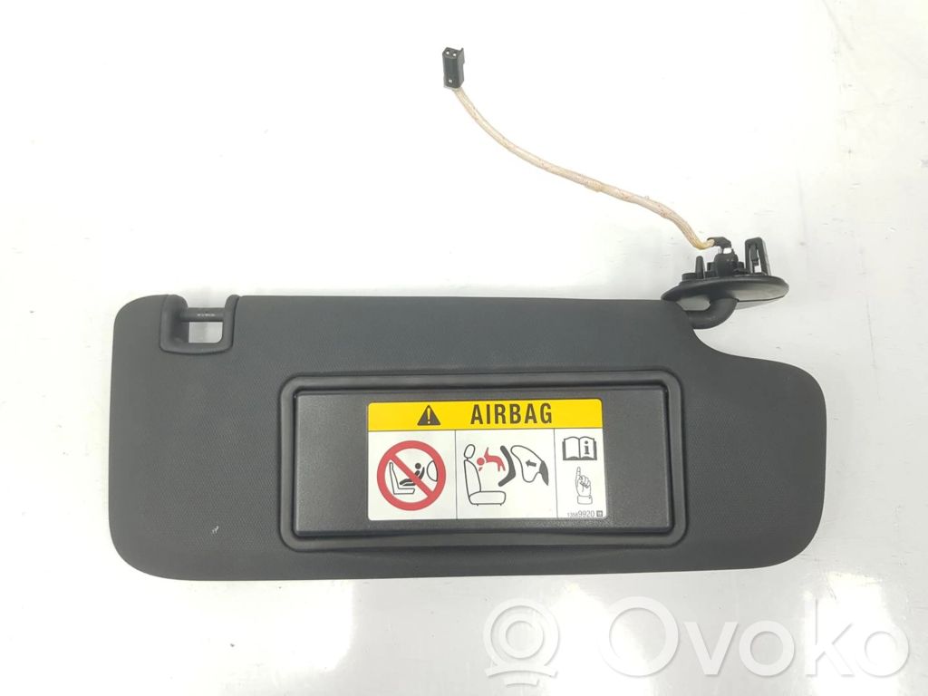 Opel Astra K Sun visor 