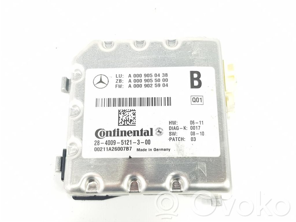 Mercedes-Benz C W204 Alte unități/module de control 
