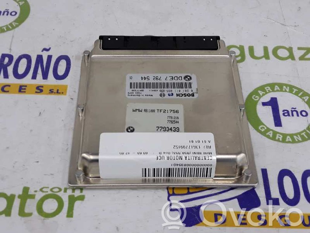 Mini One - Cooper R50 - 53 Engine control unit/module 