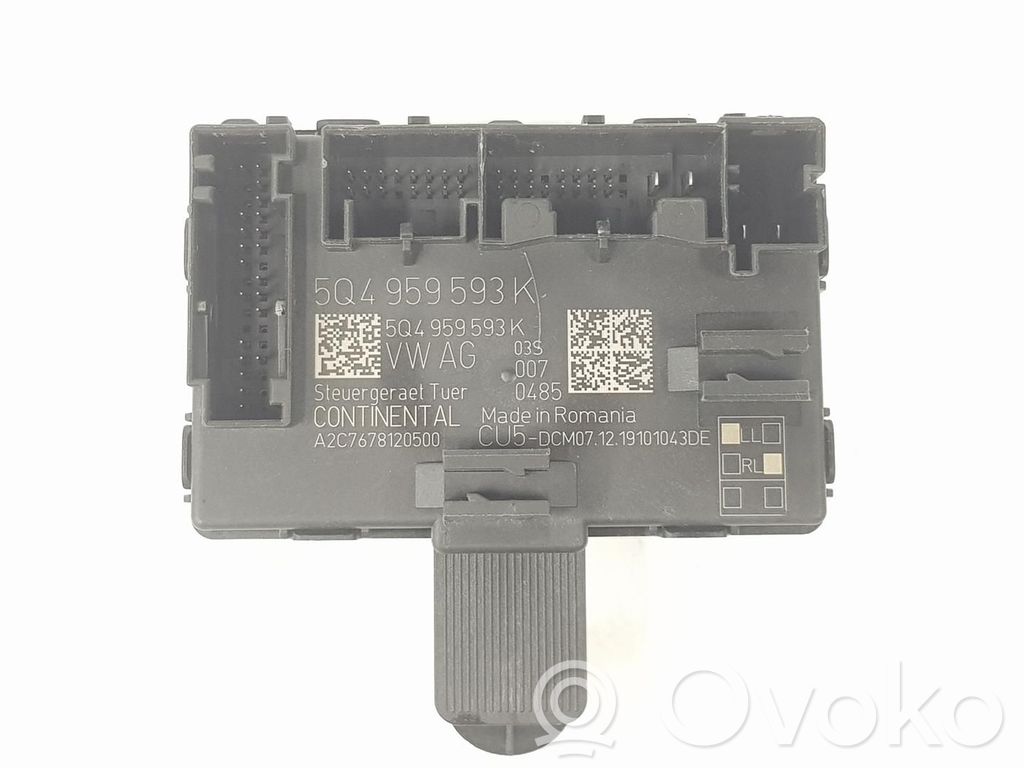 Autres unités de commande / modules   5Q4959593K,A2C7678120500