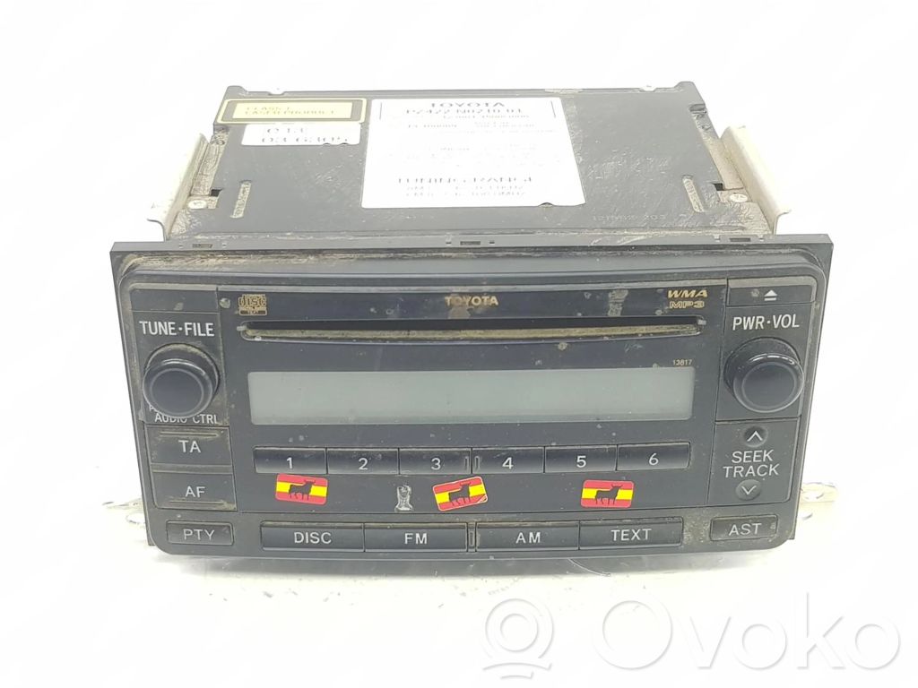 Toyota Hilux (AN10, AN20, AN30) Panel / Radioodtwarzacz CD/DVD/GPS 