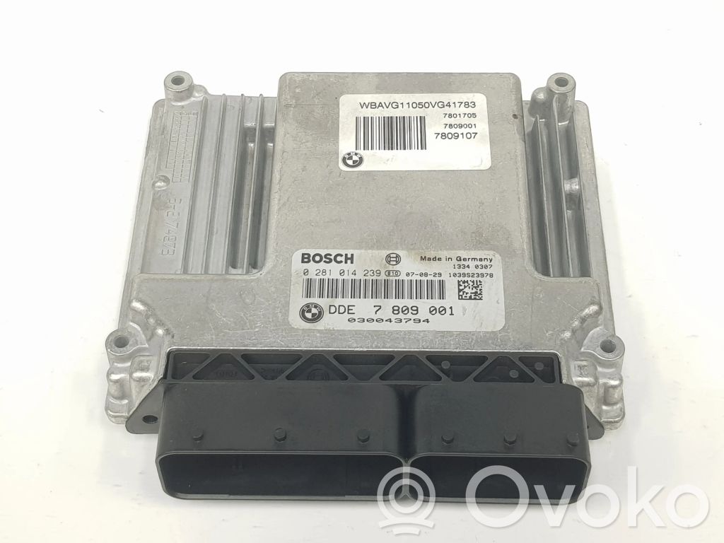 Unidad de control/módulo del motor   13617809001,13617809001