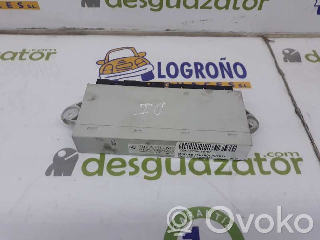 BMW 1 E81 E87 Unidad de control/módulo del bloqueo de puertas 