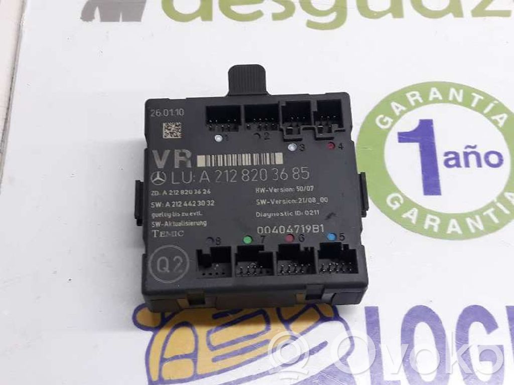 Mercedes-Benz C W204 Door central lock control unit/module 