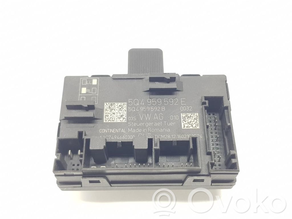 Alte unități/module de control   5Q4959592E,5Q4959592E