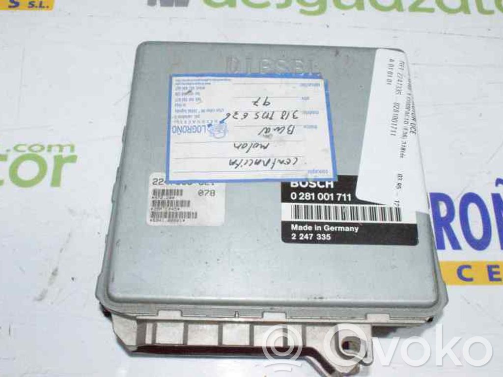 Unidad de control/módulo del motor   2247335,0281001711,0281001711