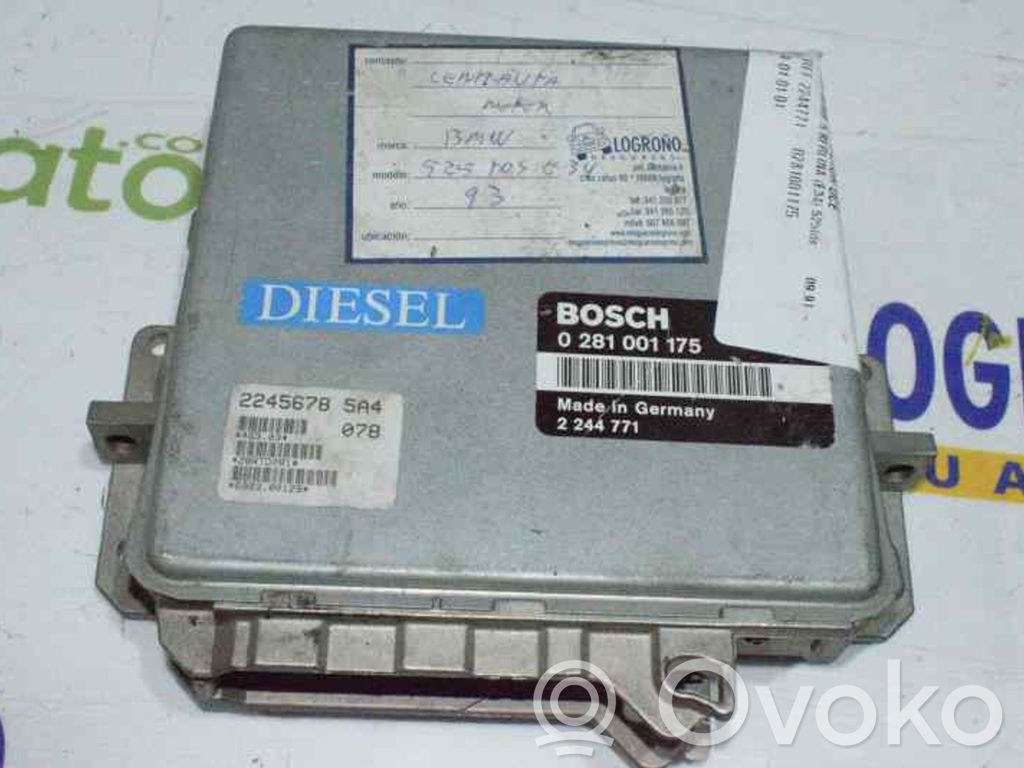 BMW 5 E34 Engine control unit/module 