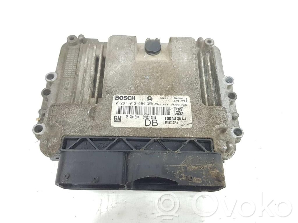 Unitate/modul de control motor   55560810,0281012694,8980135190
