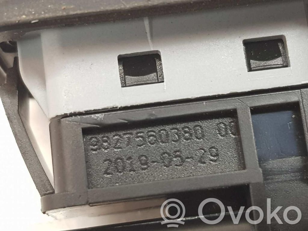 Citroen C4 Cactus Uchwyt / Rączka zewnętrzna otwierania klapy tylnej / bagażnika 