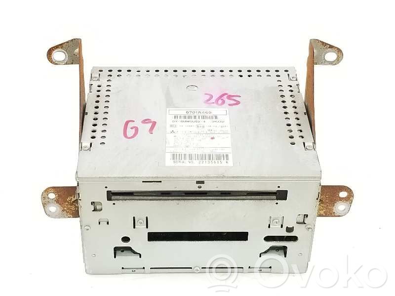Mitsubishi ASX Panel / Radioodtwarzacz CD/DVD/GPS 