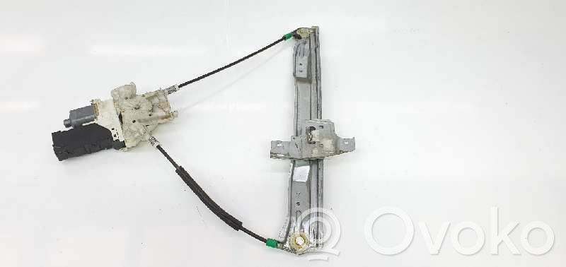 Peugeot 407 Front door window regulator with motor 