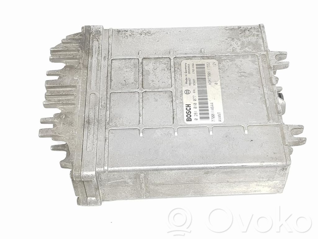 Unitate/modul de control motor   0281010077,0281010077,2222DL
