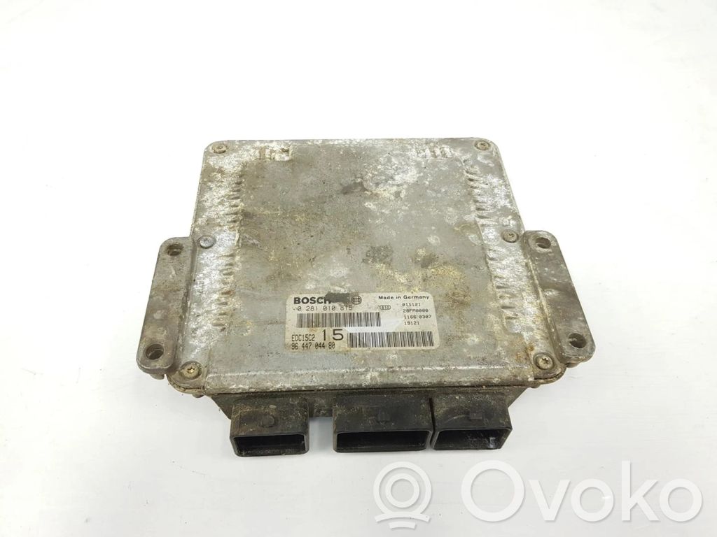Citroen Jumpy Engine control unit/module 