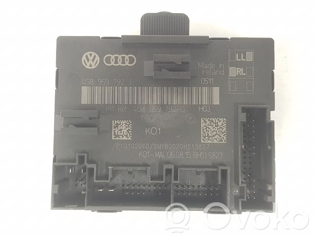 Audi A6 S6 C7 4G Alte unități/module de control 