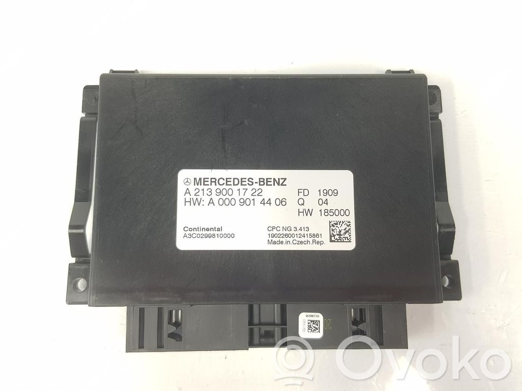Mercedes-Benz A W177 Alte unități/module de control 