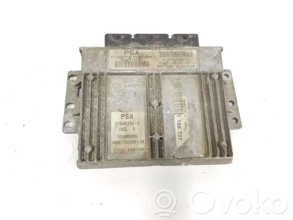 Citroen Saxo Engine control unit/module 