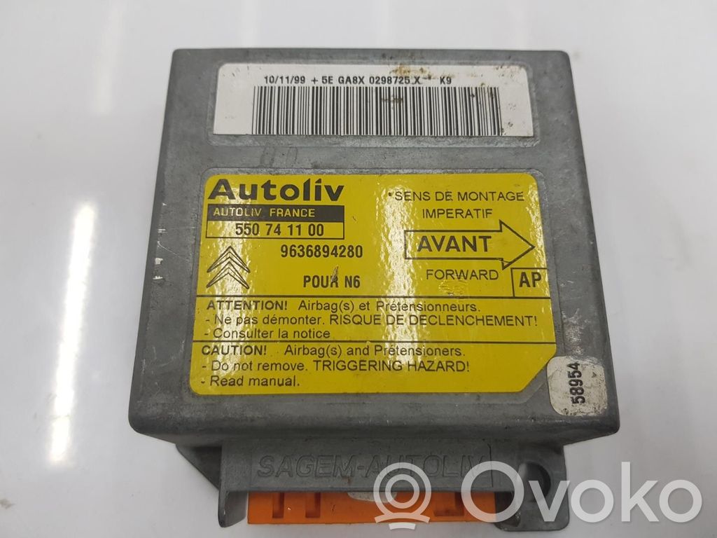 Citroen Xsara Centralina/modulo airbag 