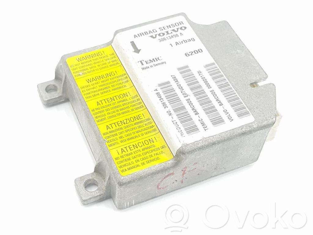 Volvo S40, V40 Centralina/modulo airbag