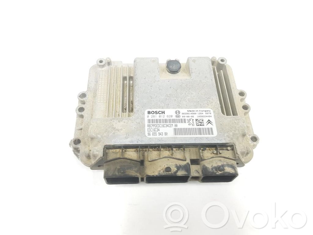 Centralina/modulo del motore   9665594380,9659614980,2222DL