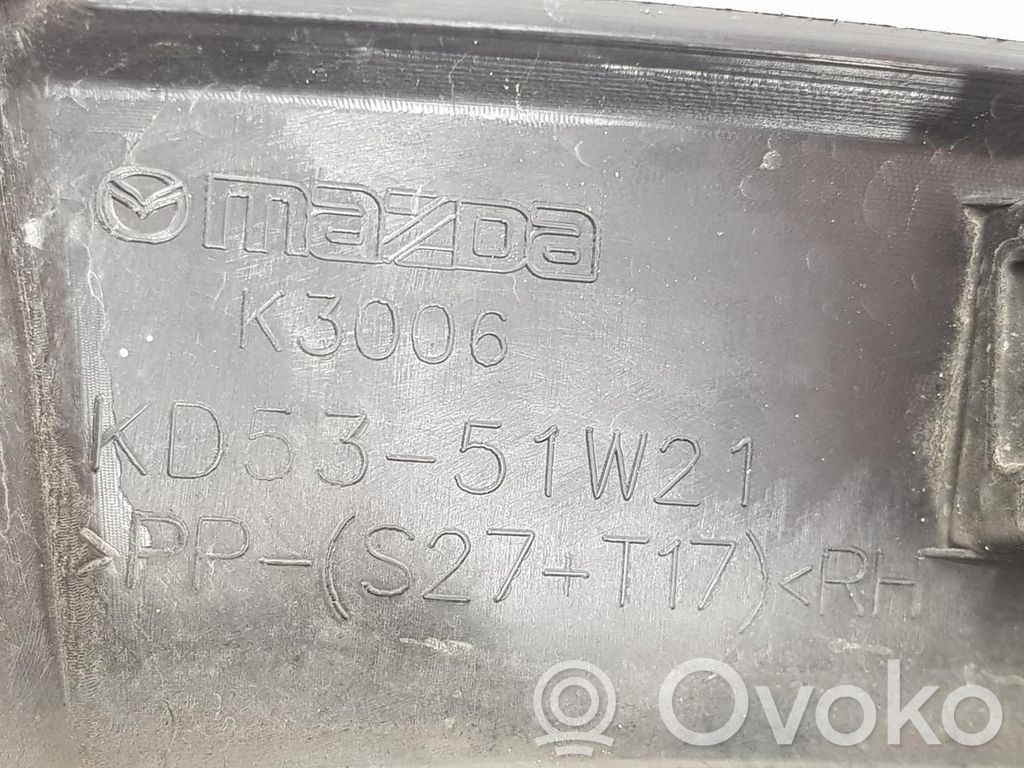 Mazda CX-5 Etupyöräkotelon koristelista 