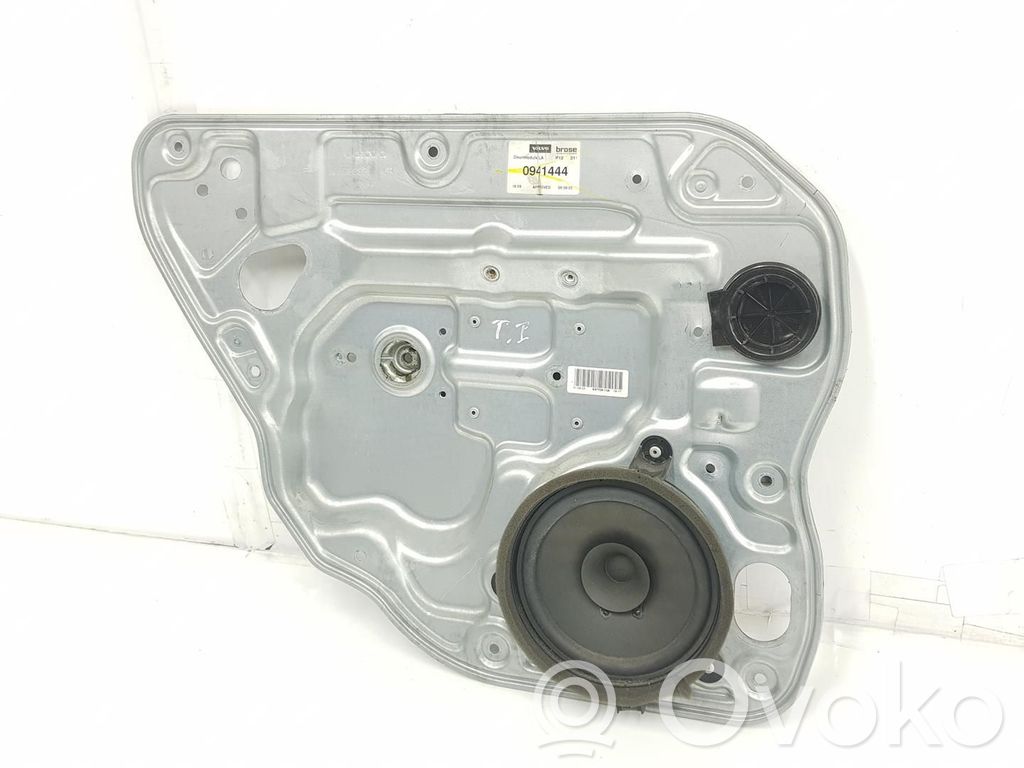 Volvo V50 Regulador manual de la ventanilla trasera 