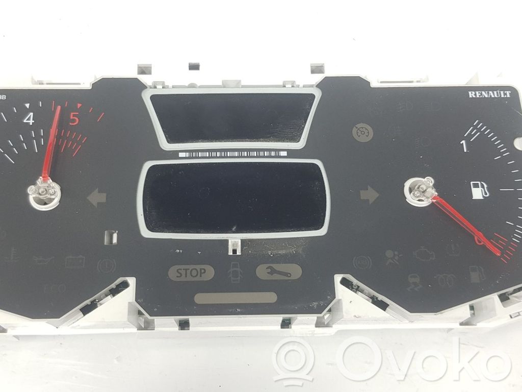 Renault Clio IV Geschwindigkeitsmesser Cockpit 
